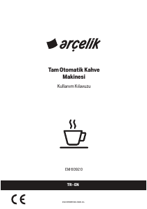 Kullanım kılavuzu Arçelik EM 6092 Espresso makinesi