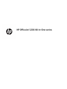 Bedienungsanleitung HP OfficeJet 5220 Multifunktionsdrucker