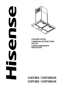 Manual de uso Hisense CH9T4BXUK Campana extractora