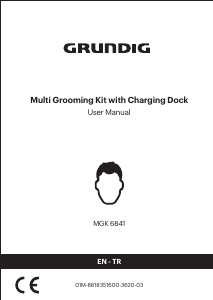 Manual Grundig MGK 6841 Hair Clipper