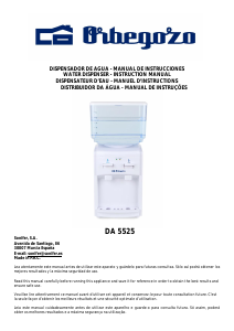 Manual de uso Orbegozo DA 5525 Dispensador de agua