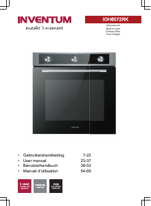 Handleiding Inventum IOH6072RK Oven