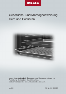 Bedienungsanleitung Miele H 2265-1-60 E ACTIVE Backofen