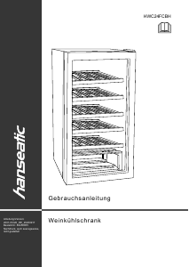 Manual Hanseatic HWC24FCBH Wine Cabinet