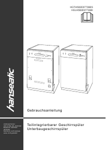 Bedienungsanleitung Hanseatic HGTI4582E97736BS Geschirrspüler