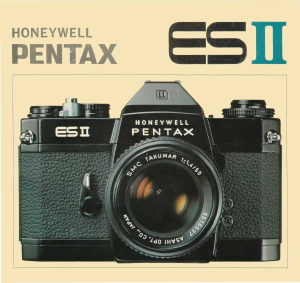 Manual Honeywell-Pentax ES II Camera