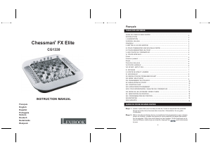 Manuale Lexibook CG1330 ChessMan FX Elite Computer di scacchi