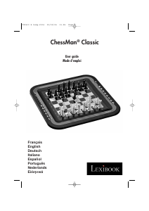 Manual Lexibook CG1410 ChessMan Classic Chess Computer