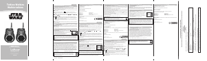 Manual de uso Lexibook TW35SW Walkie talkie