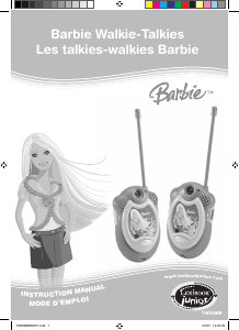 Εγχειρίδιο Lexibook TW06BB Walkie-talkie