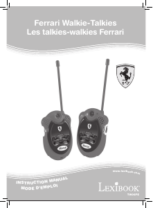 Mode d’emploi Lexibook TW06FE Talkie-walkie