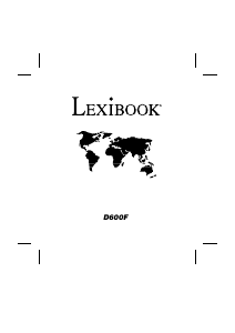 Mode d’emploi Lexibook D600F Dictionnaire électronique