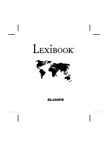 Mode d’emploi Lexibook DL450FR Dictionnaire électronique