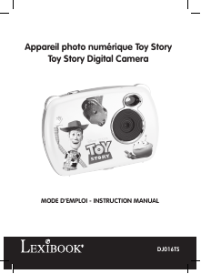 Manual Lexibook DJ016TS Digital Camera