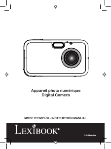 Manuale Lexibook DJ048 Fotocamera digitale