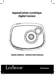 Manual Lexibook DJ013 Digital Camera