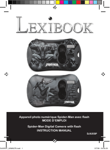 Manual Lexibook DJ025SP Digital Camera