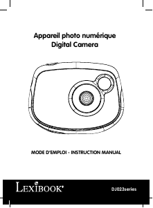 Manual Lexibook DJ023 Digital Camera