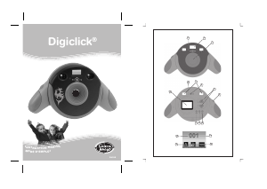 Handleiding Lexibook DJ100SP Digiclick Digitale camera
