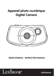 Manual Lexibook DJ053 Digital Camera