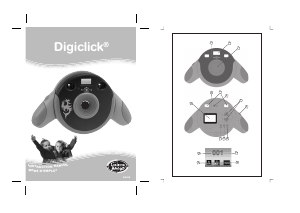 Bedienungsanleitung Lexibook DJ100BB Digiclick Digitalkamera