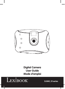 Bedienungsanleitung Lexibook DJ045-01 Digitalkamera