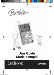 Manual de uso Lexibook DMP60BB Reproductor de Mp3