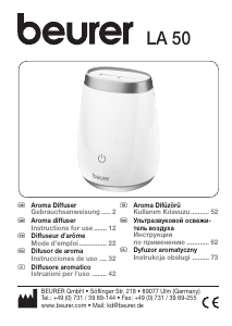 Manual Beurer LA 50 Aroma Diffuser