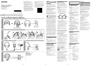 Handleiding Sony MDR-ZX110NA Koptelefoon