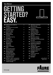 Bedienungsanleitung Faure FFV316K Dunstabzugshaube