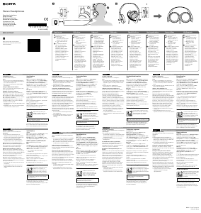 Manuale Sony MDR-ZX110AP Cuffie