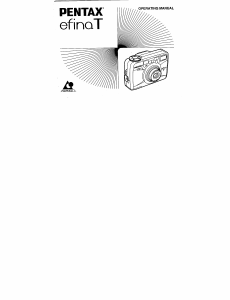Handleiding Pentax Efina T Camera