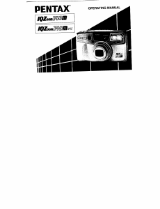 Manual Pentax IQZoom 140M Camera