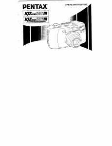 Handleiding Pentax IQZoom 928M Camera