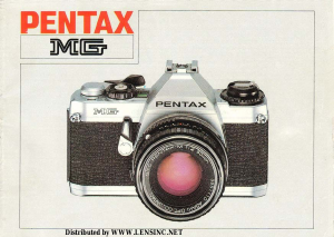 Handleiding Pentax MG Camera