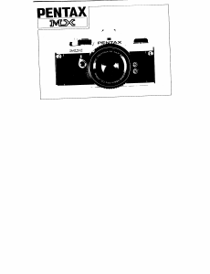 Handleiding Pentax MX Camera