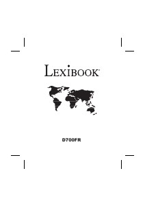 Mode d’emploi Lexibook D700FR Dictionnaire électronique