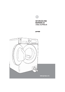 Instrukcja Gorenje WHP62ES Pralka