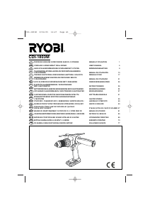 Manual Ryobi CDI-1803M Maşină de găurit-înşurubat