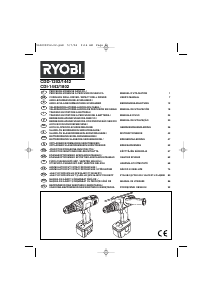 Manual Ryobi CDD-1442 Maşină de găurit-înşurubat