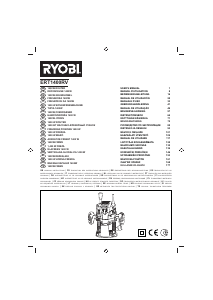Kasutusjuhend Ryobi ERT1400RV Ülafrees
