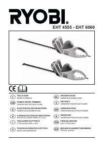 Manuale Ryobi EHT-6060 Tagliasiepi