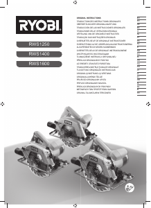 Kasutusjuhend Ryobi RWS1600 Ketassaag