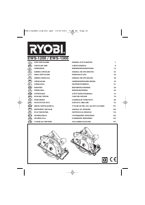 Manual Ryobi EWS1266 Ferăstrău circular