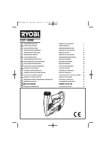 Manual Ryobi CST-180M Pistol de împuşcat cuie