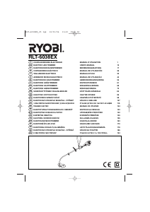 Manual Ryobi RLT-6038EX Trimmer de gazon
