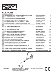 Instrukcja Ryobi RLT30CET Podkaszarka do trawy