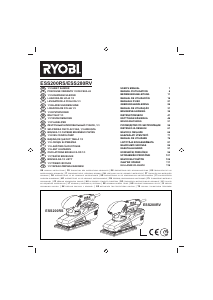 Priručnik Ryobi ESS200RS Orbitalna brusilica