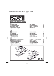 Manuale Ryobi ESS1890C Levigatrice orbitale