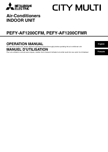 Manual Mitsubishi PEFY-AF1200CFM Air Conditioner